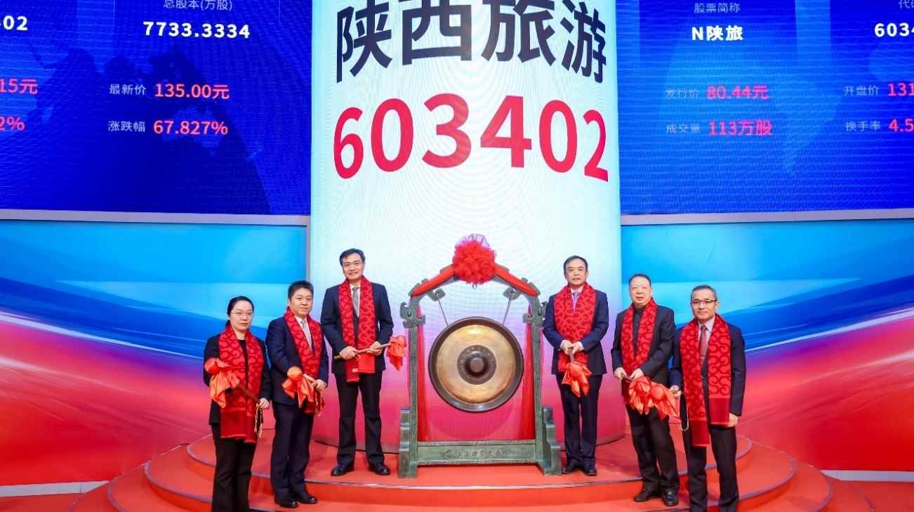 “陕西旅游”登陆上交所主板