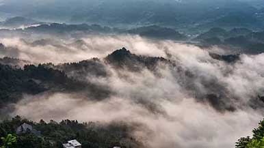 贵州省贵阳市长坡岭林场——百年林场 城市氧吧