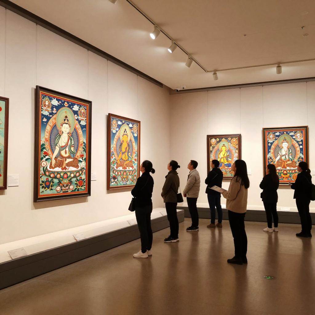 镌刻在唐卡中的红色记忆