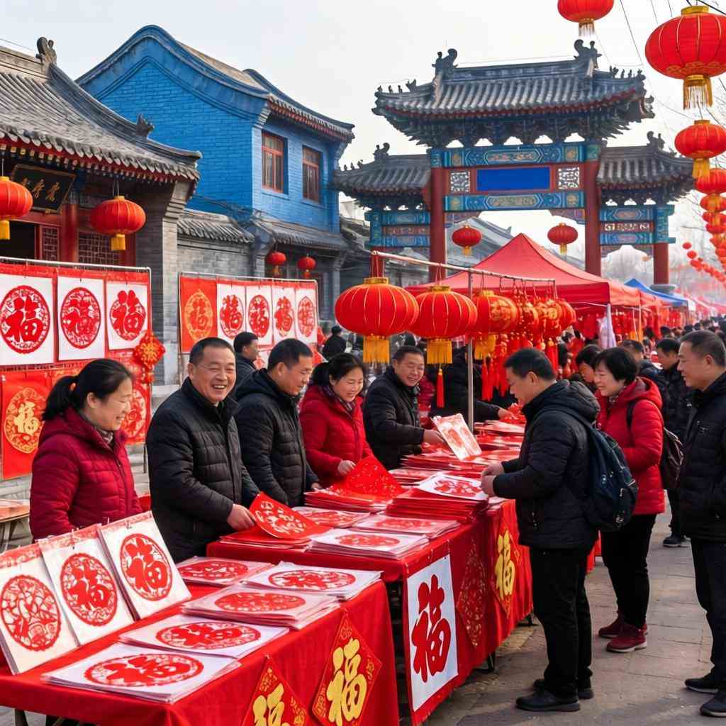 红纸一剪年味浓 红纸一剪年味浓